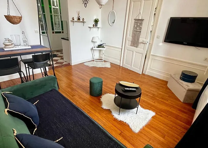 דירה Bed & Bulles-jaccuzzi-parking *